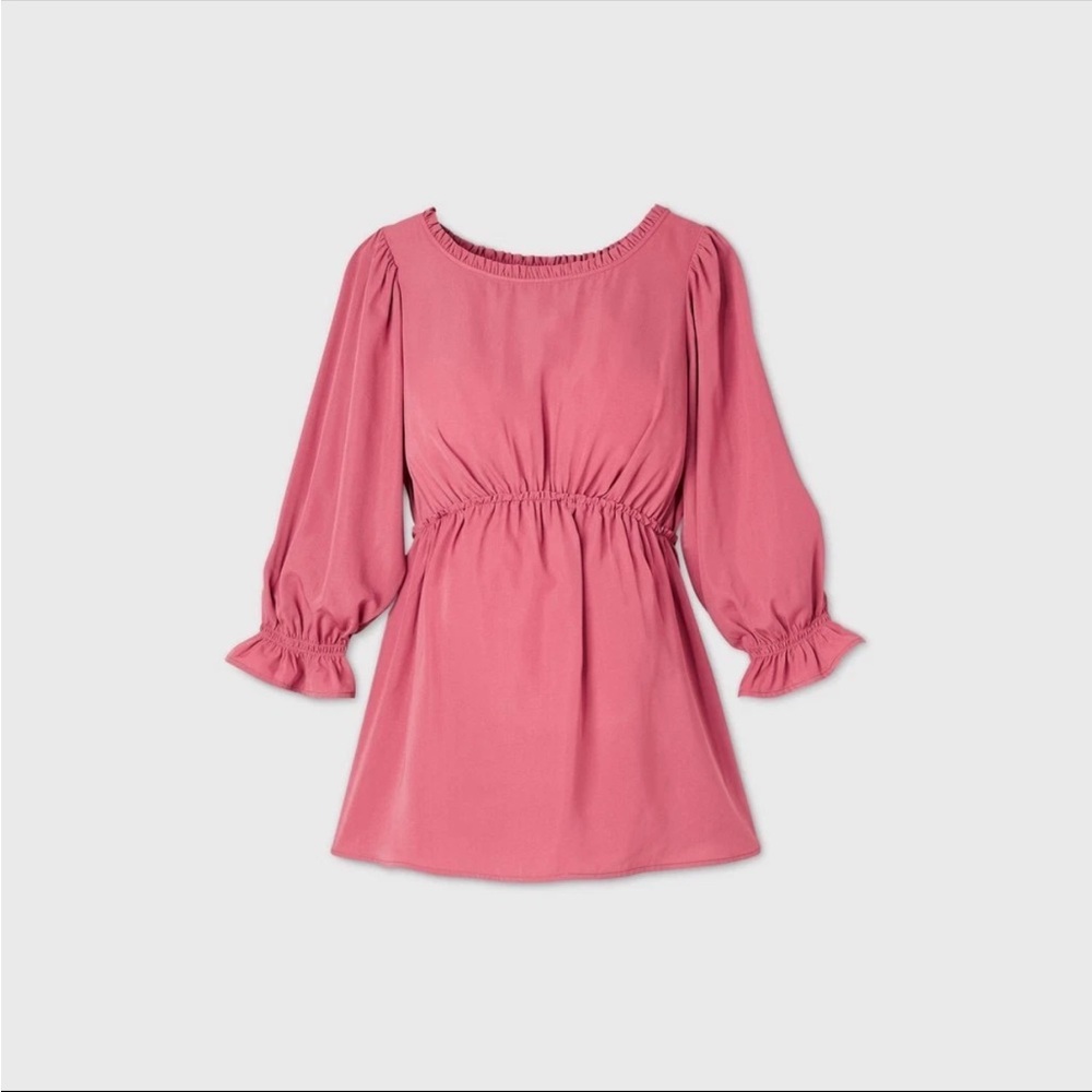 NWT Isabel Maternity by Ingrid & Isabel Mauve Blouse